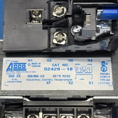 New | in-Stock Acco 52429-18 Transformers Indiana US | J&J Industrial Supply #1275482