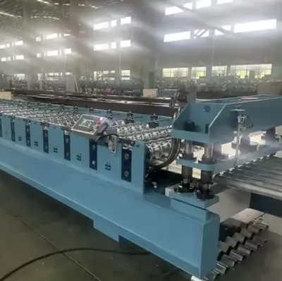 Trapezoid Roof Panel Roll Forming Machine UAE