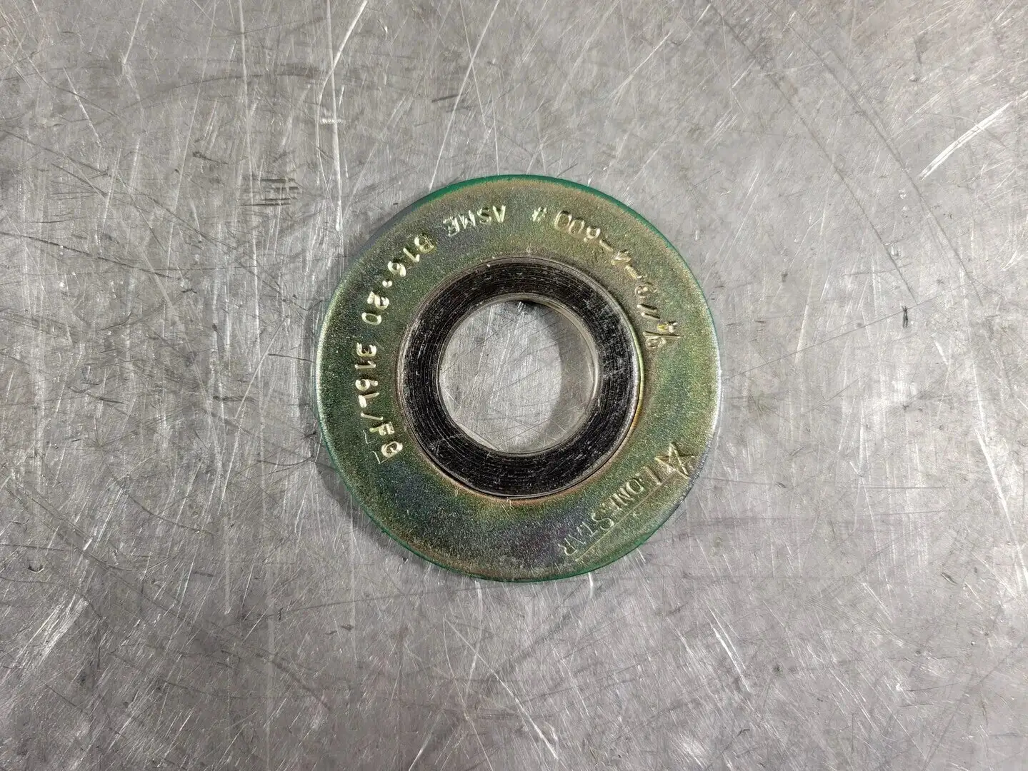 3/4" 3-4-600# 316L/FG Spiral Wound Gasket