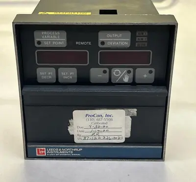 Used LEEDS & NORTHRUP 6012-3-06-1-0-00-00-100 Industrial Controls Ohio US | Surplus Asset Holdings #1247253