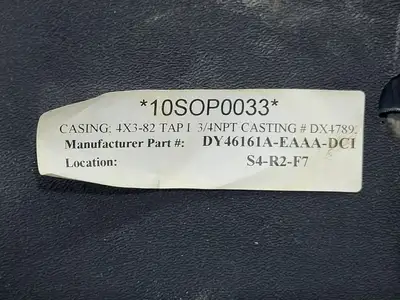 Used FLOWSERVE DY46161A-EAAA-DCI Parts (Hydraulics and Pneumatics) British Columbia CA | Lenmark #256285