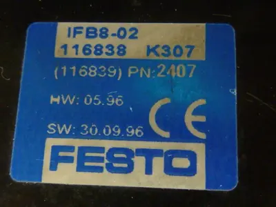 USED FESTO IFB8-02