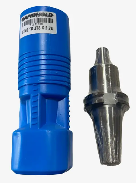 RapidHold CAT40 to JT3 V-Flange Jacobs Taper 2.78" Protruding Length