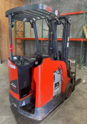 Used 2020 LINDE E18S 3-Wheel Stand up Electric Counterbalance Forklifts Pennsylvania US | National Lift Equipment #1381991