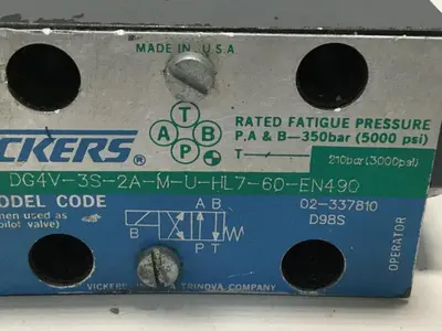 USED VICKERS DG4V3S2AMUHL760EN490