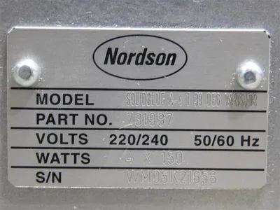 USED NORDSON A-4 T 30 DEG VARISTOR