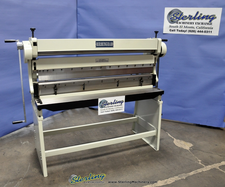 New | in-Stock BIRMINGHAM SBR-5216-C Power Squaring Shears (Gauge) California US | Sterling Machinery Exchange #1467025