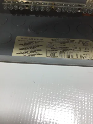 Square D QOC24US Load Center Enclosure V 2813