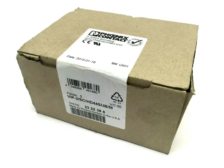 New | in-Stock PHOENIX CONTACT VIP-3/SC/HD44SUB/M Industrial Controls | Maverick Industrial Sales #1107489