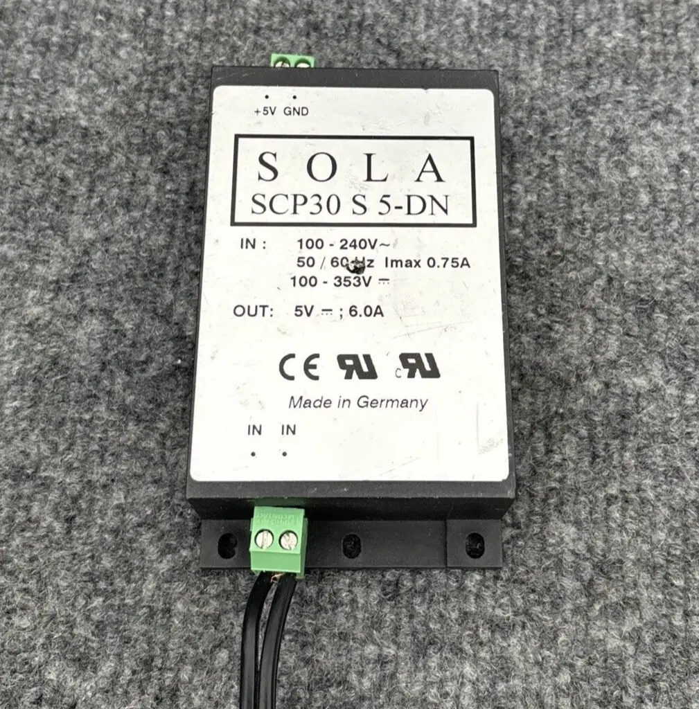 Used SOLA SCP30 S 5-DN DIN Rail Power Supplies California US | Davliegogo LLC #1708199