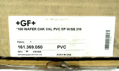 NEW GEORG FISCHER 161.369.050 WAFER CHECK VALVE 161369050