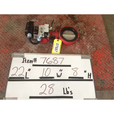 Used 6" Bray Butterfly Valve