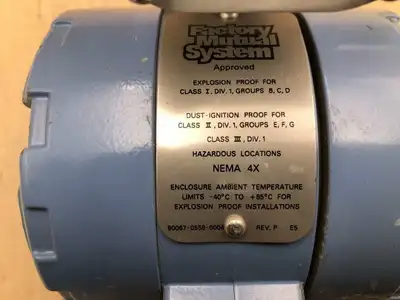 Rosemount 1151GP9S22B1 Alphaline 1151 SMART Pressure Transmitter 3000PSI