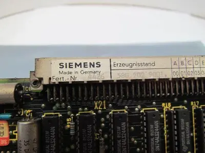 Siemens Sinumerik 6FX1120-2CA00 580 202 9001 Memory Module Card