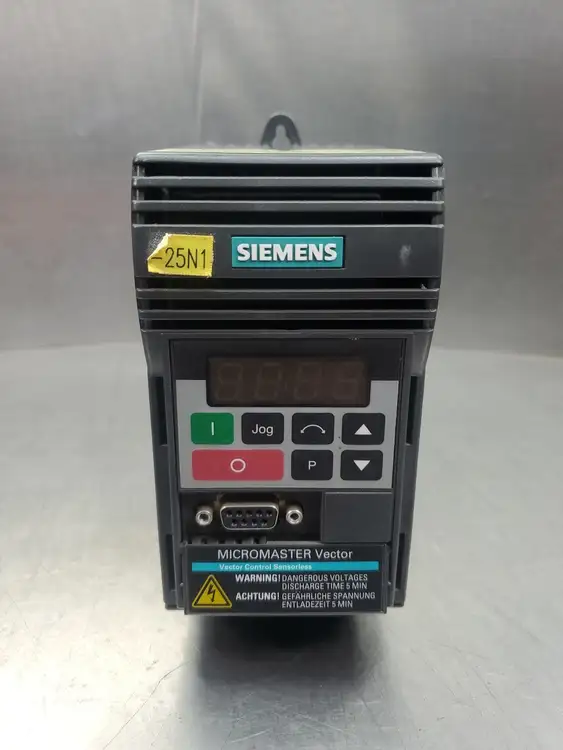 Used Siemens MICROMASTER Vector Drive Variable Speed Drives | Palmetto Automation #1153417