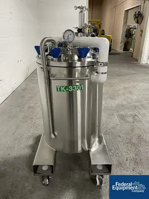 USED ITT 125 Liter Integrated Biosystems Cryovessel, 316L S/S, 50/65#