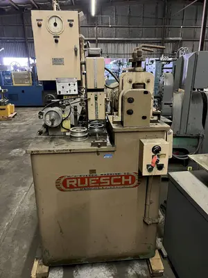 RUESCH 2.75" X 1.5" 2-HIGH CARBIDE WIRE FLATTENING MILL WITH TRAVERSE WINDER Wire Flattening Mills | International Rolling Mills (2)