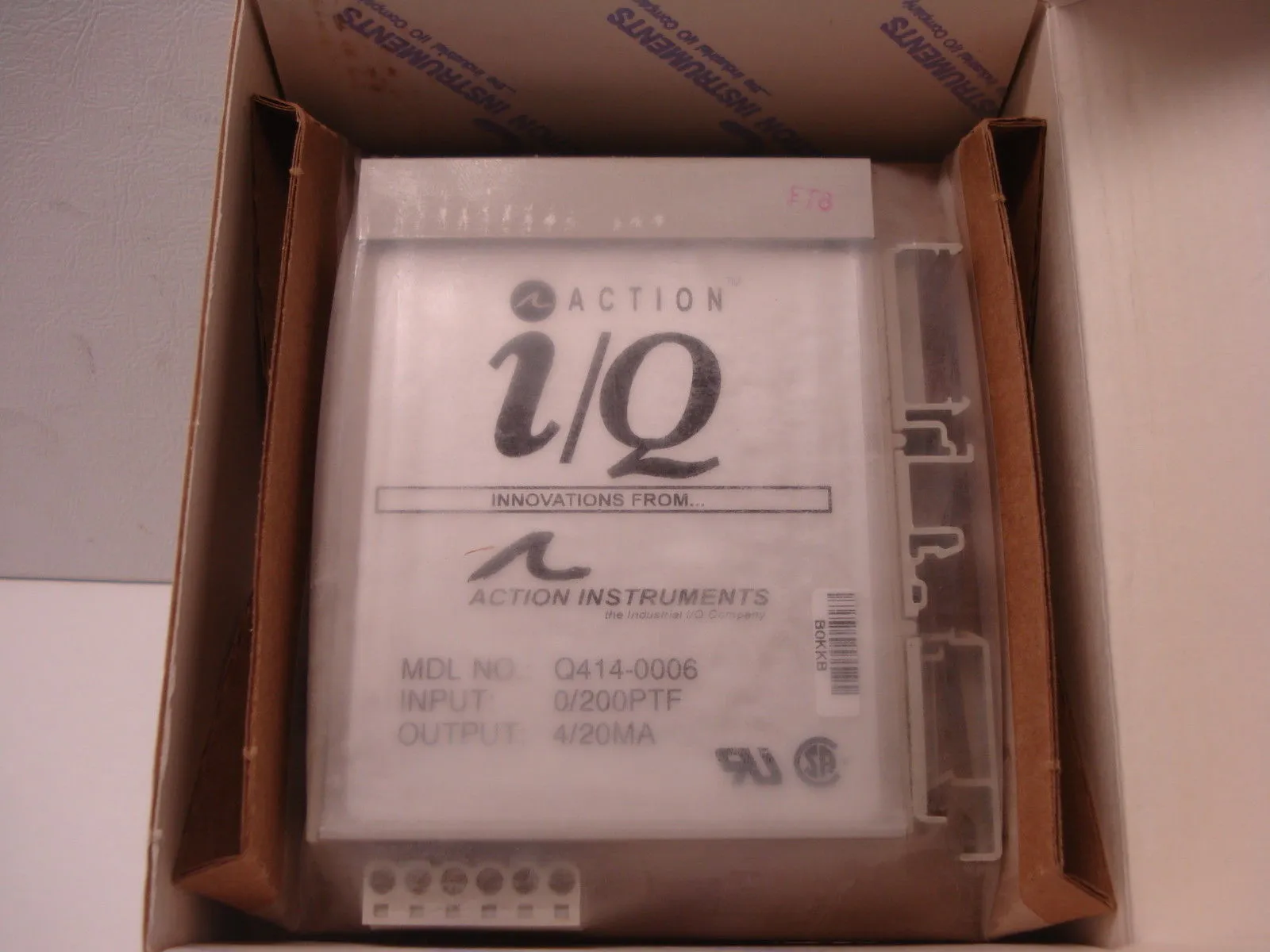NEW ACTION INSTRUMENT Q414-0006