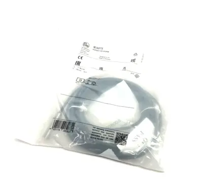 NEW IFM SHORT HOUSING INDUCTIVE SENSOR, 6M PVC CABLE, PNP NO