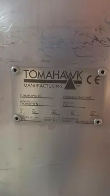 Used Tomahawk TM-26 Food Formers Illinois US | M&M Equipment Corp. #1266855