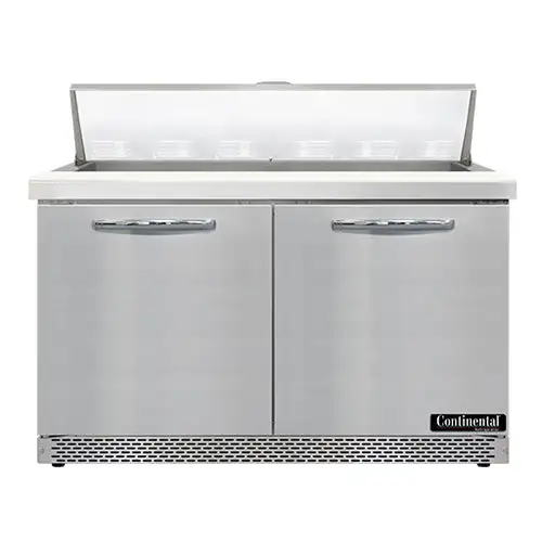Continental SW48N12-FB 48" Sandwich/salad Prep Table W/ Refrigerated Base, 115v