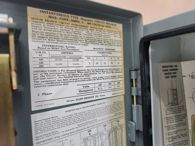 NEW Allen-Bradley 713-AJBD61