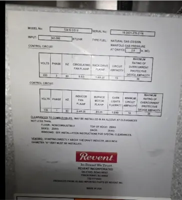 Used _UNKNOWN_ 724GCG-U. Oven Cabinets Michigan US | Grocery Equipment Sales #1257243