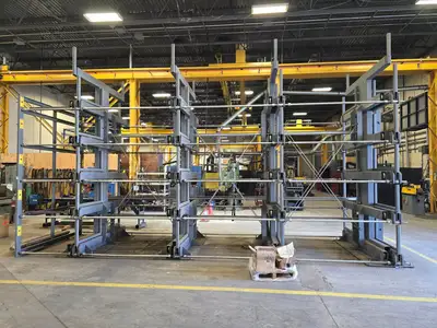 Used STEEL STORAGE SYSTEMS 5T-4G-30X75R-24 Racks/Shelving British Columbia CA | Lenmark #1440515