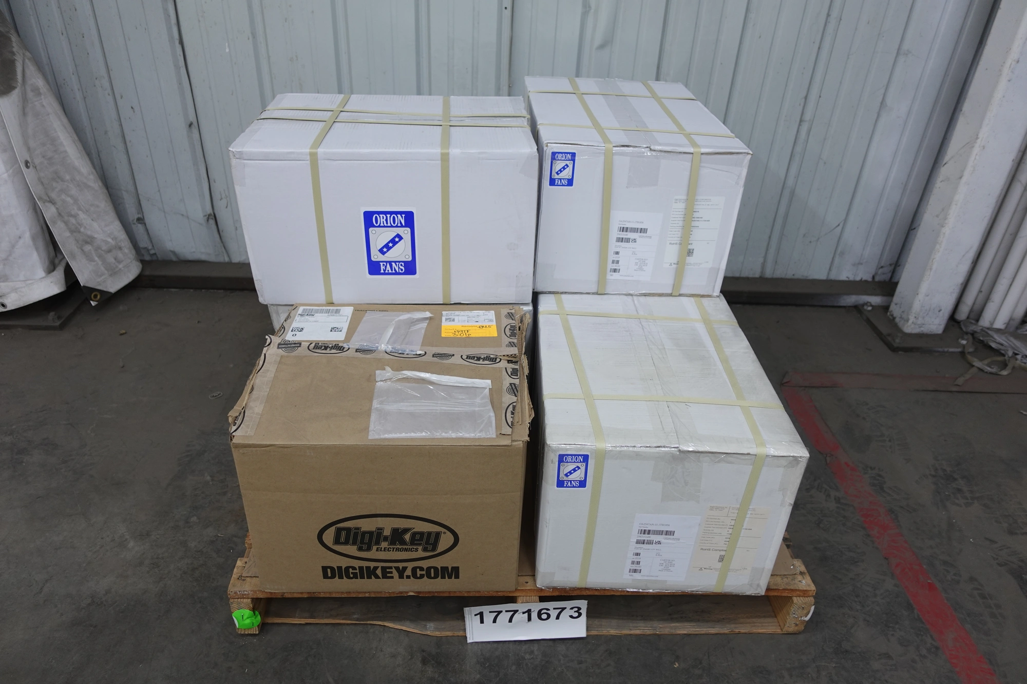 Used ORION OA2547AN-11-1TB1856 Axial Fans Ohio US | Aucto #1307580