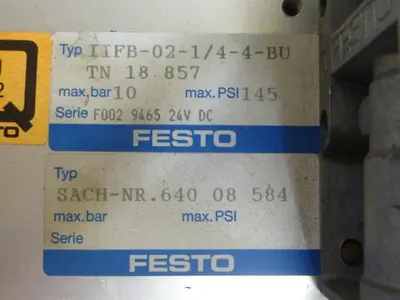 USED FESTO IIFB-02-1/4-4-BU