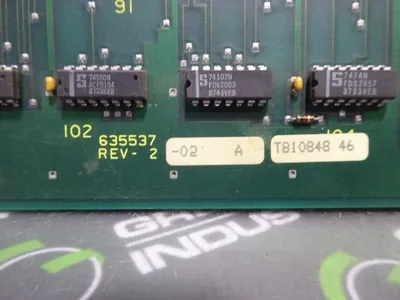 Allen Bradley 635537 Control Board Revision. 02A Used