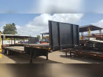 Used A PLUS 48 FT DROP DECK TRAILER Flatbed Trailers Florida US | USA Transequipment #1542625