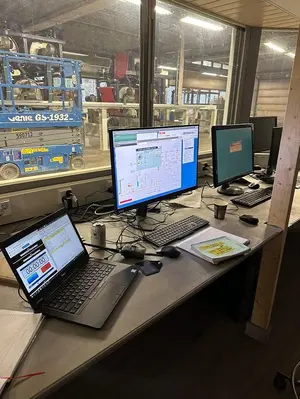 USED PILOT LAB PAPER MACHINE