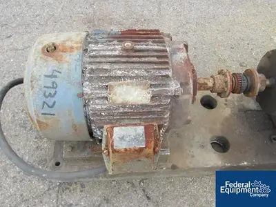 USED Wanner Engineering 4" x 3" Stan-Cor Centrifugal Pump, Type A40, Kynar