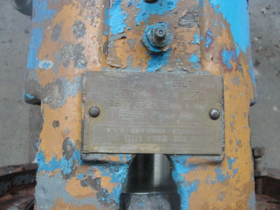 SPC7280  Pump 3x2x10 Fredrick centrifugal pump, 5 hp, Stainless Steel
