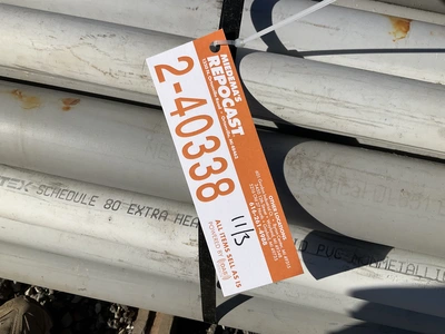 Used LOT OF PVC PIPES _UNKNOWN_ Construction Material & Supplies Michigan US | Miedema Asset Management Group #1693372