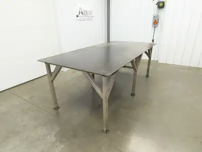 5/16" Top Steel Fabrication Welding Layout Table Work Bench 96"x48"x34"