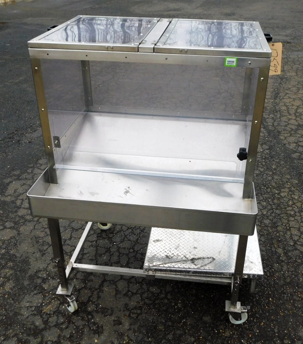 USED UNSCRAMBLING HOPPER 48" BOTTLE HOPPER