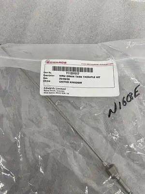 EDWARDS Y11201017 WRU DRAIN TANK T-COUPLE KIT