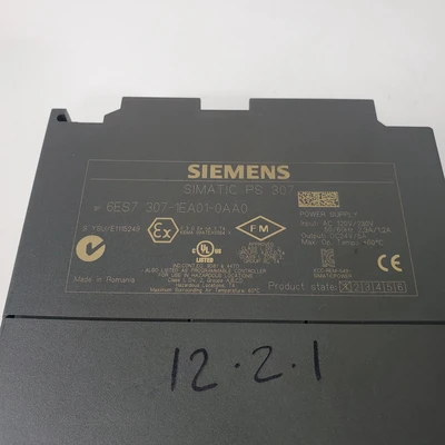 Used Siemens 6ES7307-1EA01-0AA0 Misc Industrial Equipment California US | American Industrial Supply Co. #1377226