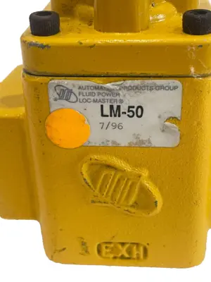 NEW AUTOMATION PRODUCTS GROUP LM-50 LOCKOUT VALVE LM50