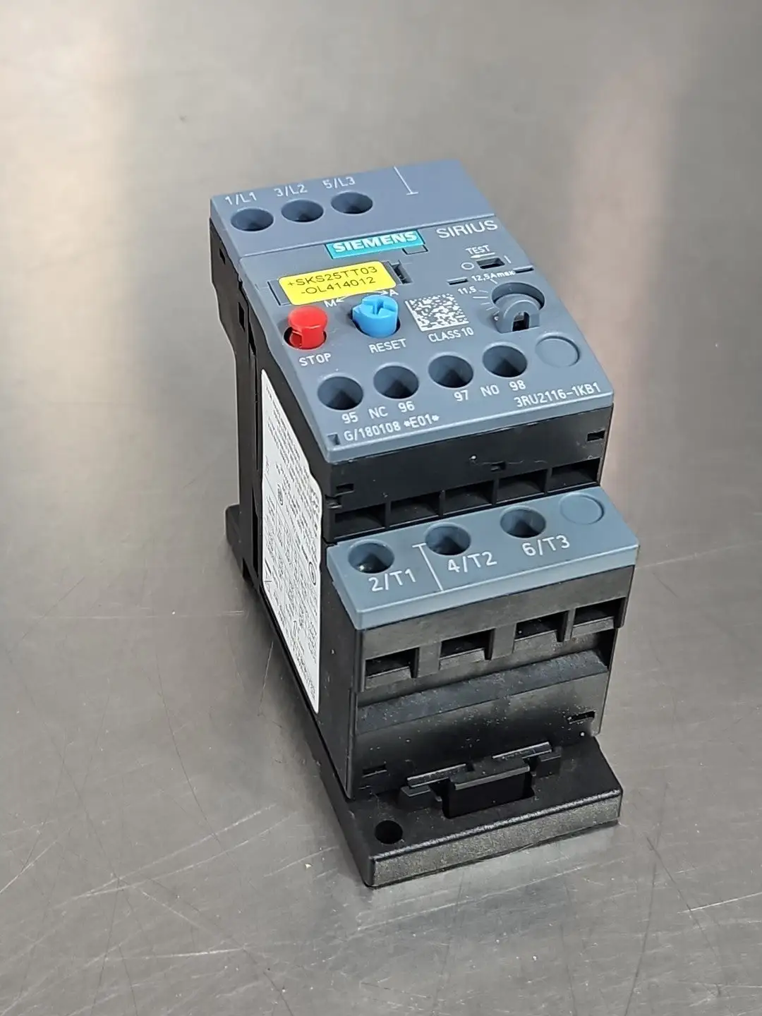 Siemens SIRIUS 3RU2 116-1KB1 Overload Relay Loc4D17