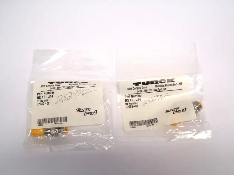 Used TURCK U2089-02 Connector Accessories | Maverick Industrial Sales #1112409