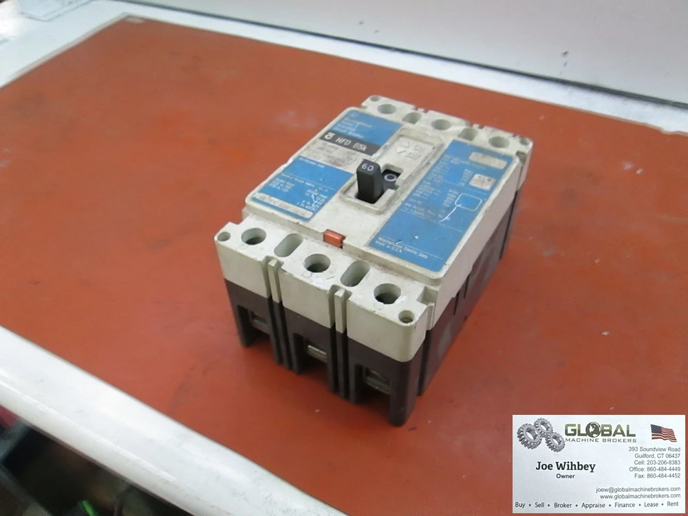 HFD3060 Westinghouse HFD 65k Series C Industrial Circuit Breaker 60Amps 600VAC