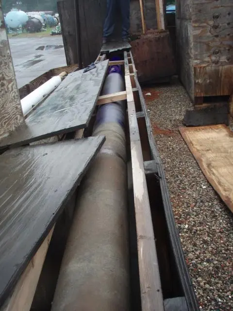 Used _UNKNOWN_ 291" long X 7.5" diameter X 76" span Autoclaves, Reactors & Kettles New Jersey US | Perry Equipment #119256