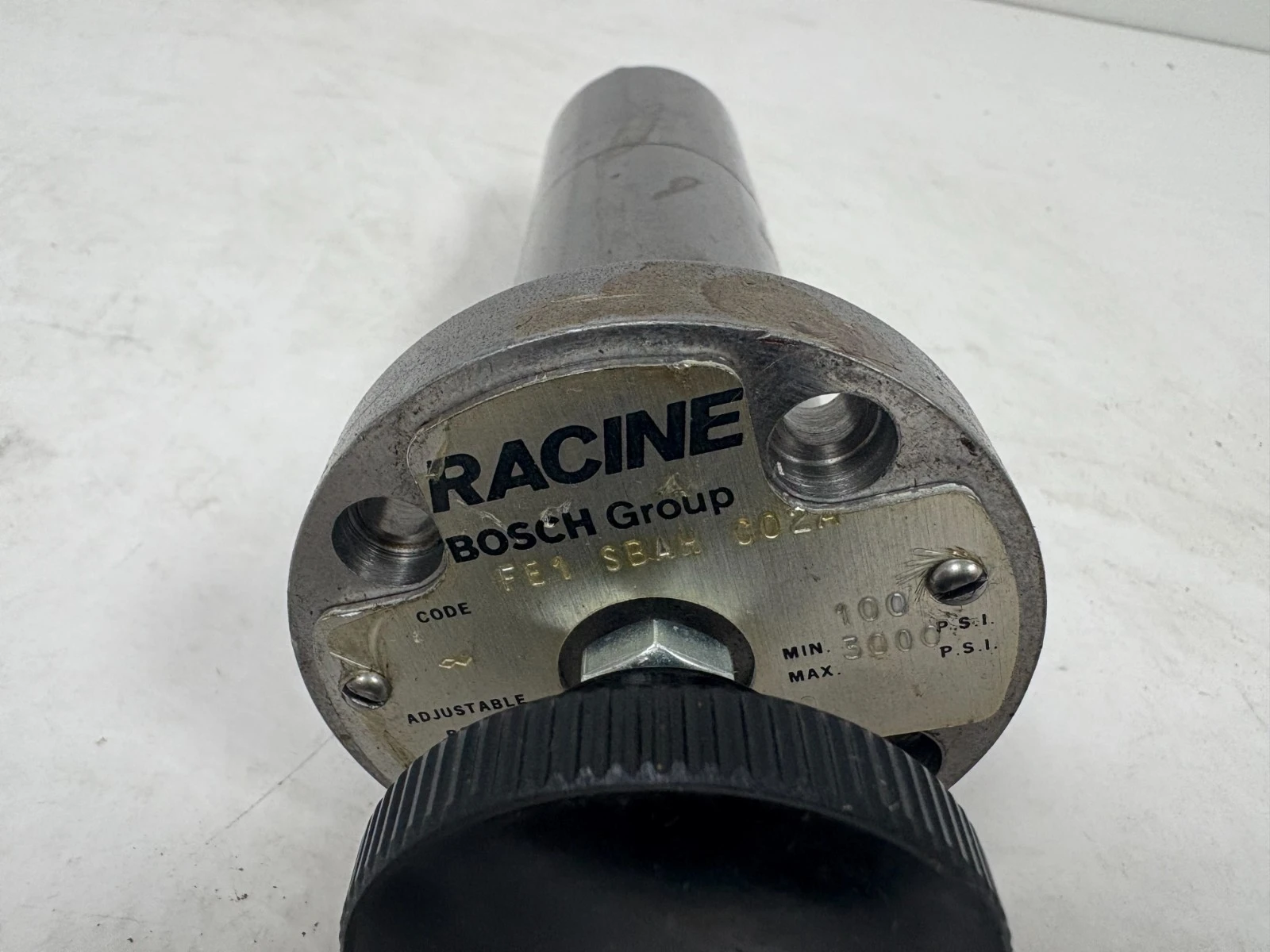 NEW RACINE FE1-SBAH-C02A VALVE 100/3000 PSI