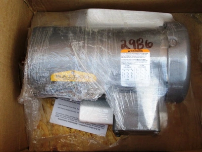 0.37 TE HP Baldor Electric Motor, 1725 rpm, TEFC