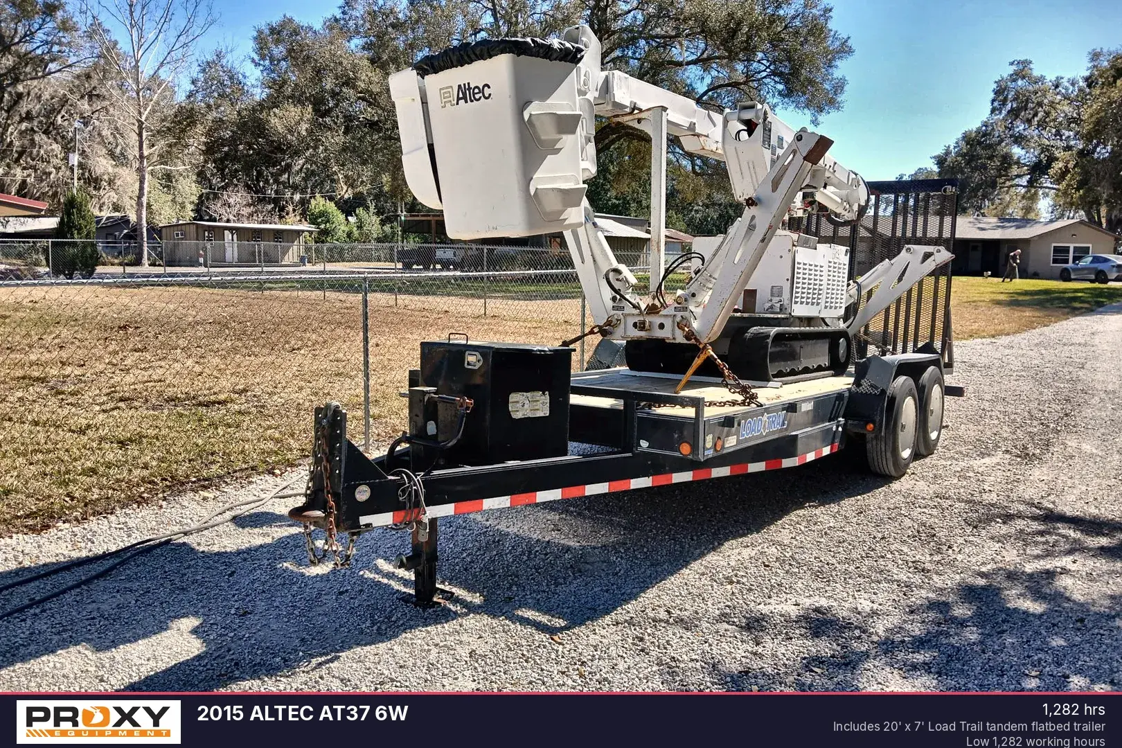 Used 2015 ALTEC AT37 6W Towable Boom Lifts Florida US | Proxy Equipment #1385366