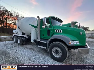 Used 2019 MACK GR64B REAR MIXER Concrete Mixer Trucks Georgia US | Proxy Equipment #1381927