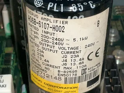 Used FANUC A06B6107H002 Servo Drives Ohio US | HGR 24 #1300040